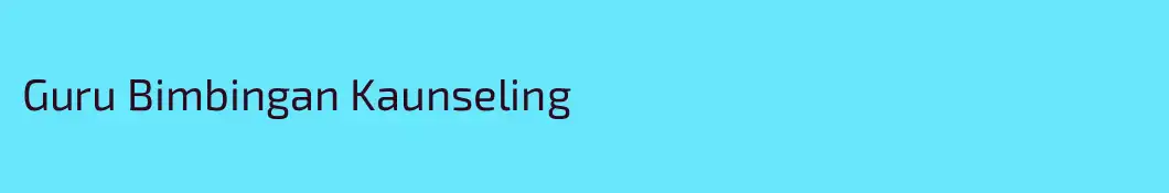 Guru Bimbingan Kaunseling